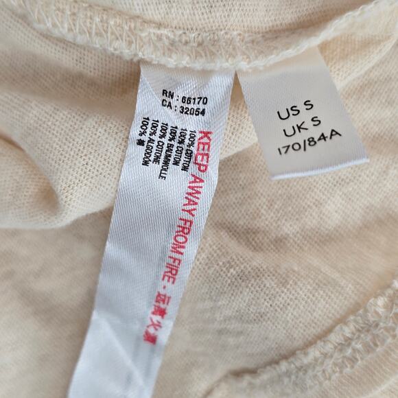 Urban Outfitters Pink Ruffle Button Short Cropped Oversized Blouse Top S Small - Picture 6 of 6